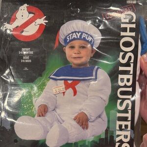 Stay Puft Infant Costume - White and Blue